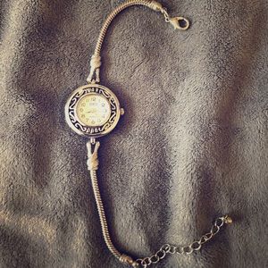 Adorable antique style bracelet watch!